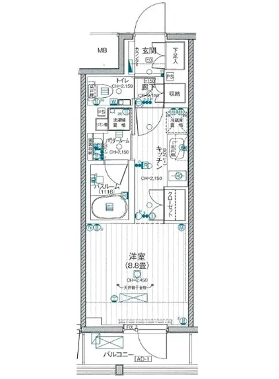 パレステージ上野入谷 204