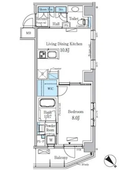 ウィルテラス滝野川 301