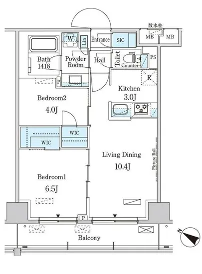 パークアクシス赤羽南 903