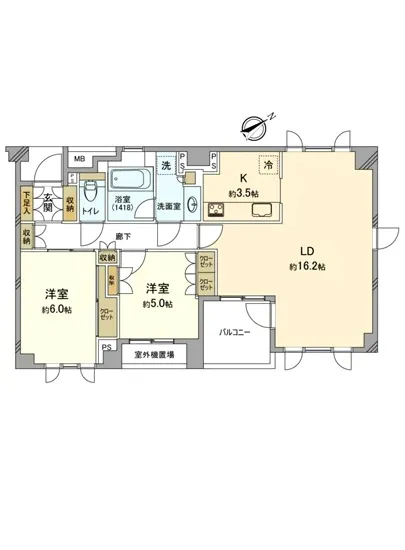 グリーンプリズムタワー 2F