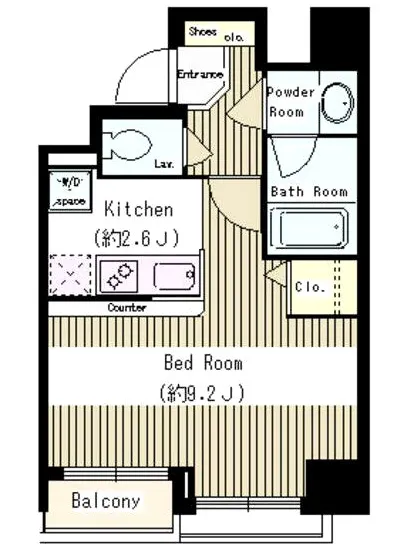 バンブー岩本町 203