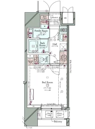 コンシェリア後楽園ヒルトップスクエア 302