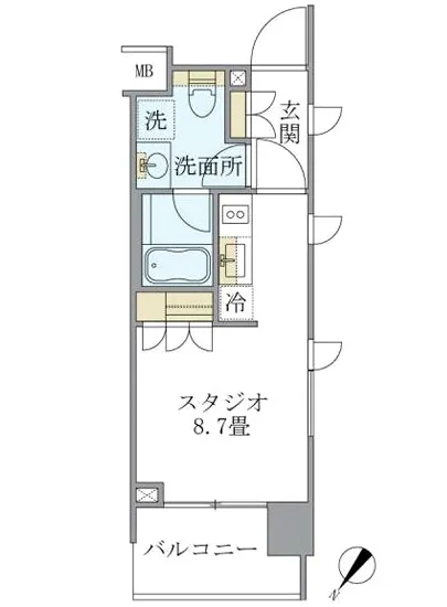 アパートメンツ千駄木 1001