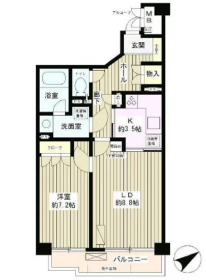 高田馬場パークホームズ 509