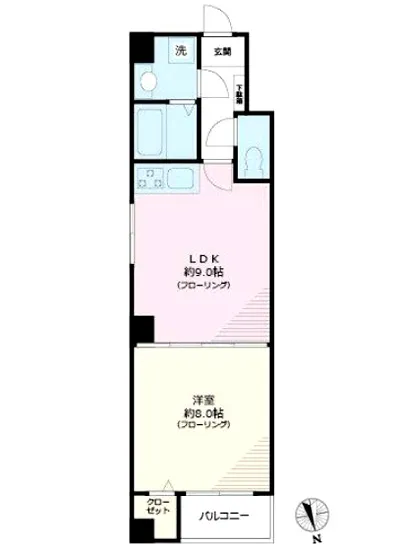 クレスト千駄木 9F