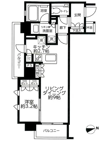 ブラントン神楽坂 3F