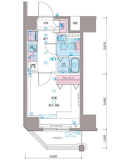 ガリシア新宿ノース2 303