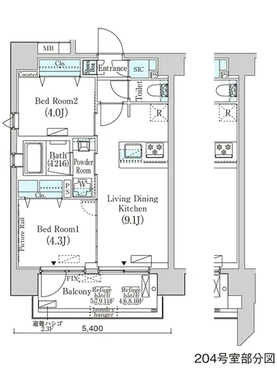 フルハウス赤羽 504