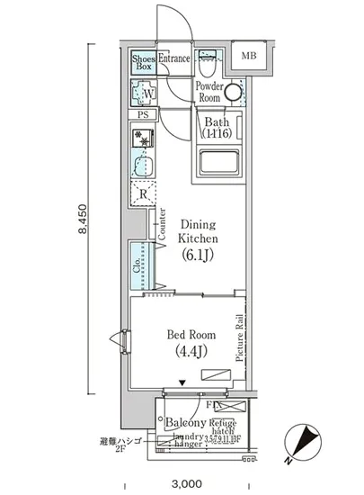 フルハウス赤羽 801