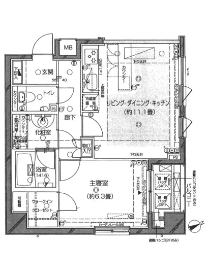 ピアース東京グレイスタワー 401