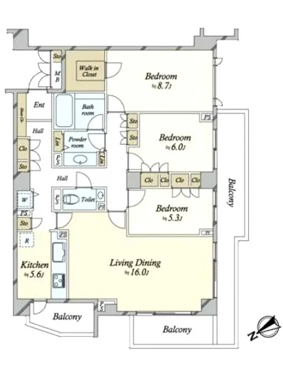 パークハウス代々木公園 1F