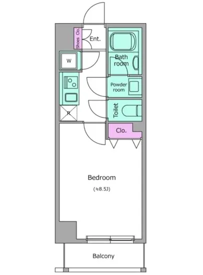 ドゥーエ西小山 201