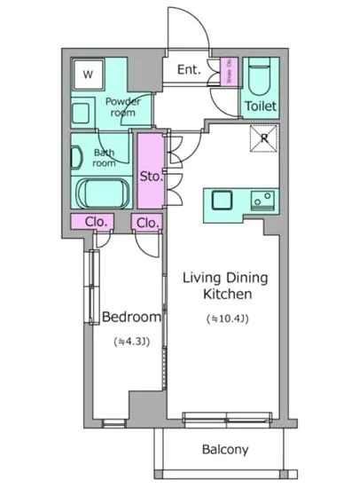 ドゥーエ西小山 701