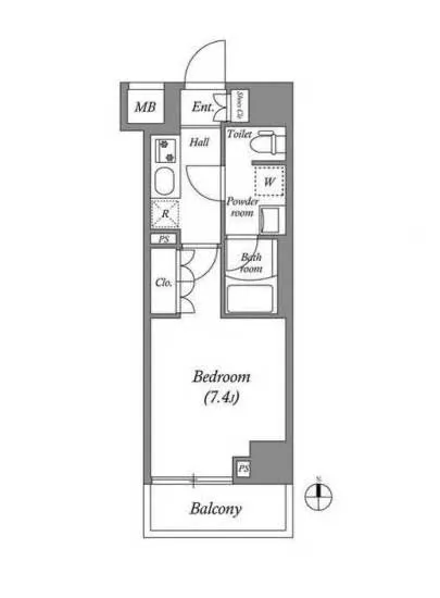 ジェノヴィア本所吾妻橋スカイガーデン 208