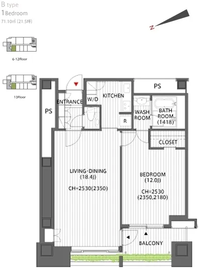 オランダヒルズ森タワーRoP 805