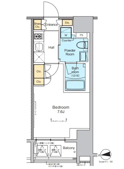 プラウドフラット日暮里 303