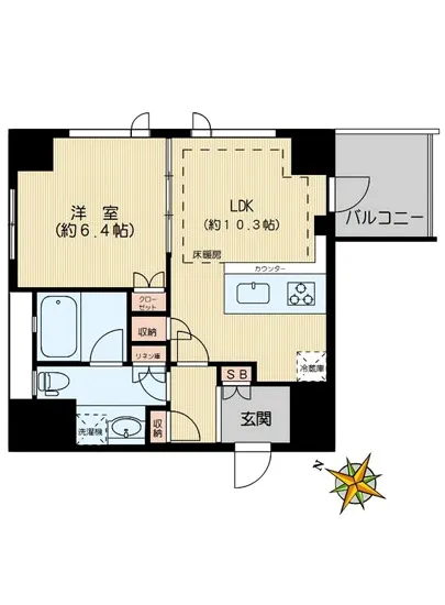 アクシア白山 2F