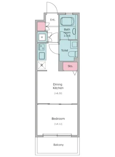 レジディア笹塚 213
