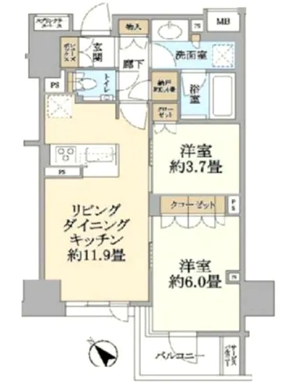 グレーシア勝どき 10F