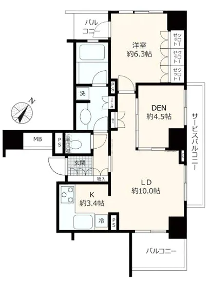 アトラスヒルズ文京白山 3F