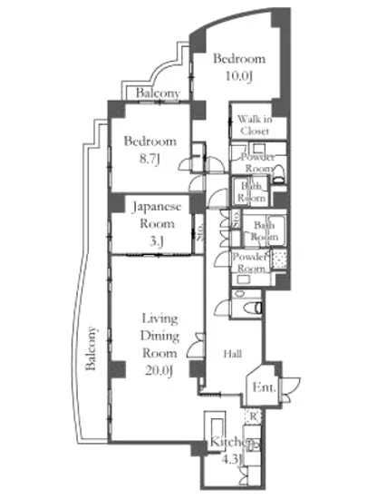 ザ・ガーデンタワーズ サンライズタワー 36F