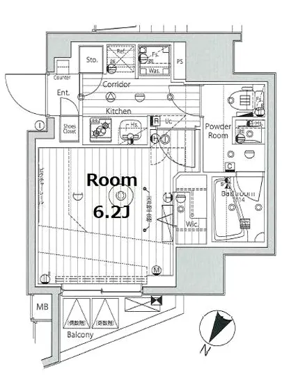 リテラス渋谷笹塚 1505