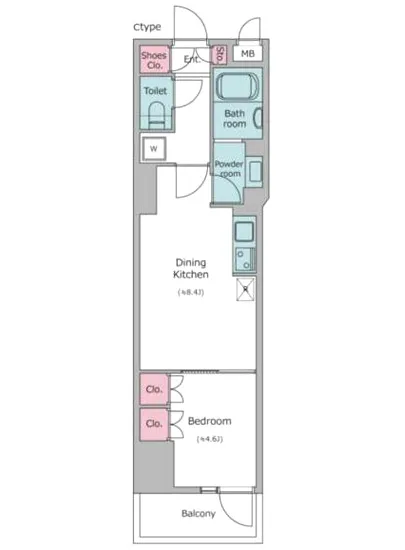 レジディア中目黒3 608