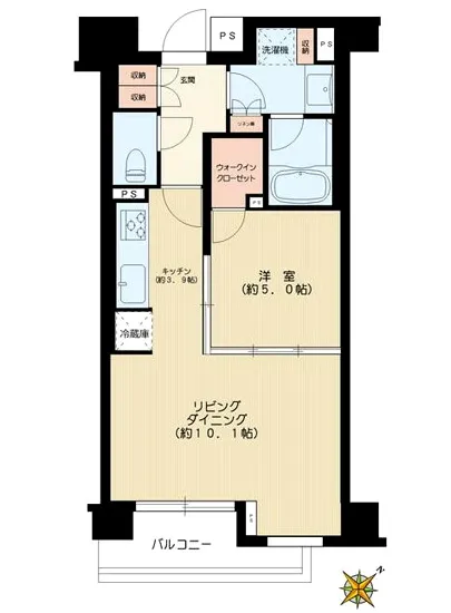 パークリュクス本駒込 3F