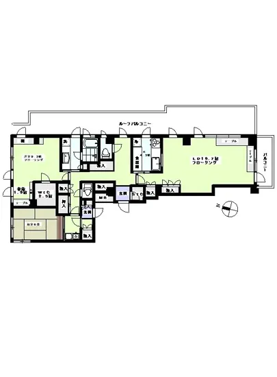 パークハウス牛込北町 5F