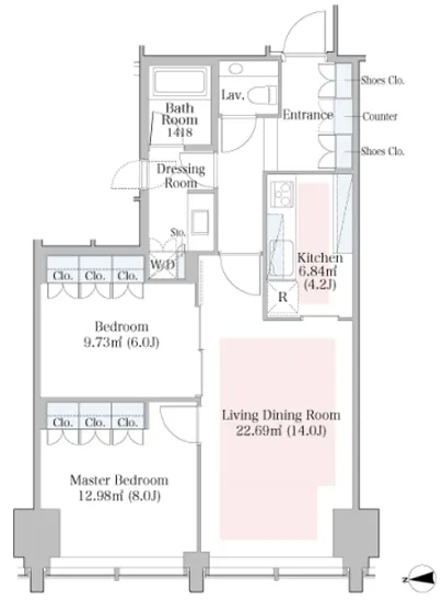 ラ・トゥール飯田橋 1206