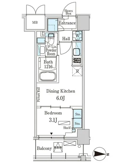 パークアクシス本所吾妻橋サウスレジデンス 206