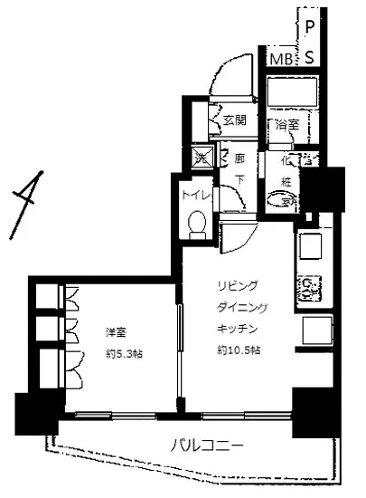 パークタワー東中野 6F