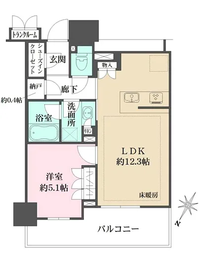 ブリリアタワー有明ミッドクロス 3108