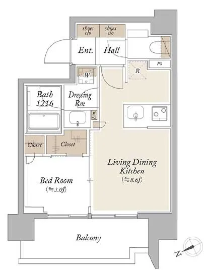 オーキッドレジデンス芝浦 903