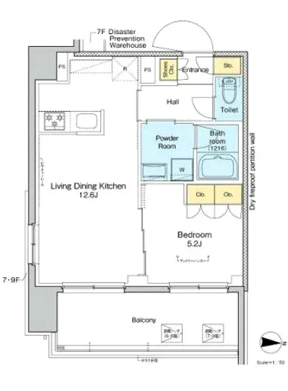 プラウドフラット亀戸 706