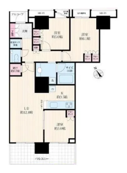 プラウドタワー東雲キャナルコート 2108