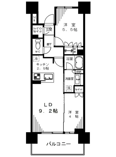 リビオ東中野ヒルトップ 1803