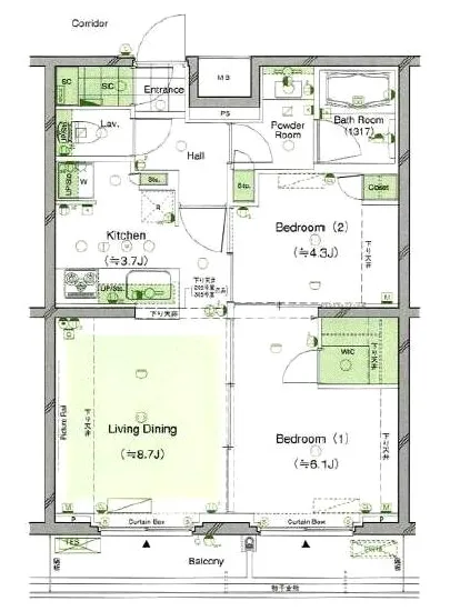 クオリア新宿余丁町 310