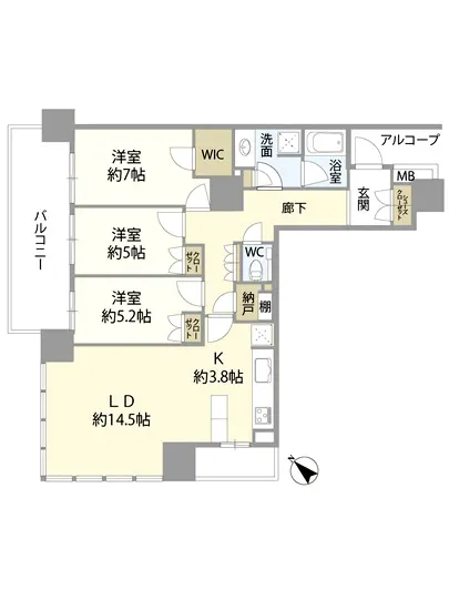 パークホームズ豊洲ザレジデンス 4F