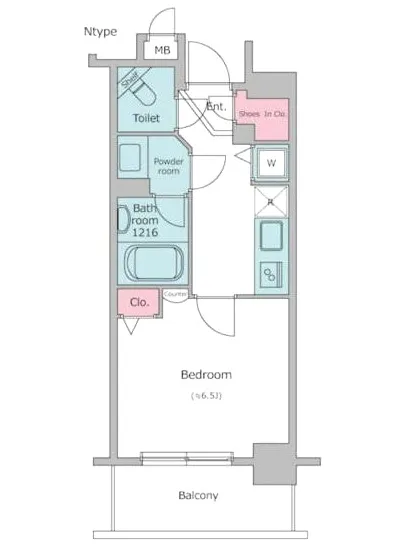 レジディア神田東 204