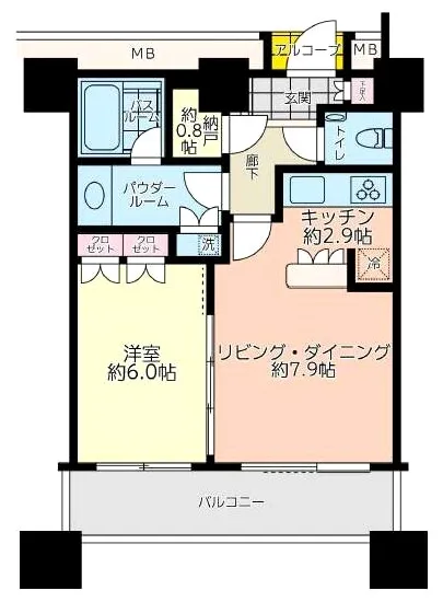 カテリーナ三田タワースイート　イーストアーク 904