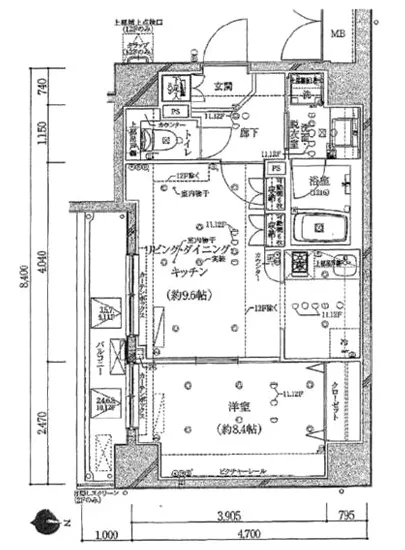 ガリシア新御徒町 204