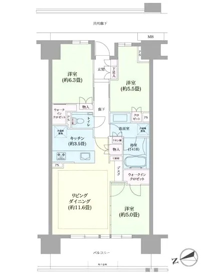 ブリリアシティ西早稲田 4F