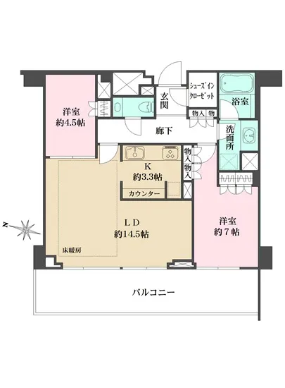 ザ・パークハウス六番町 504