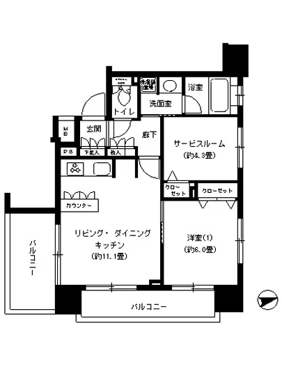 パークキューブ浅草田原町 601