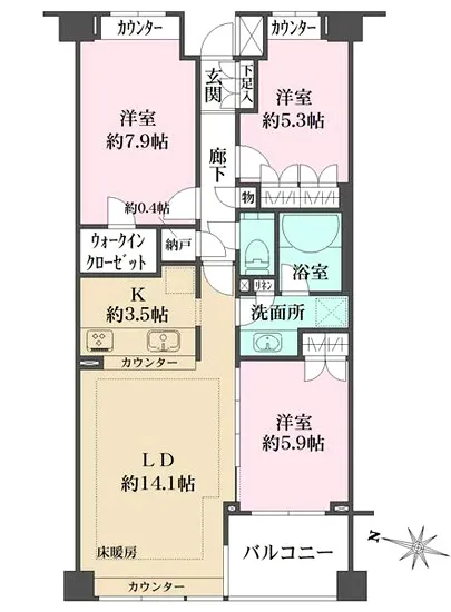 パークハウス千石丸山町 510