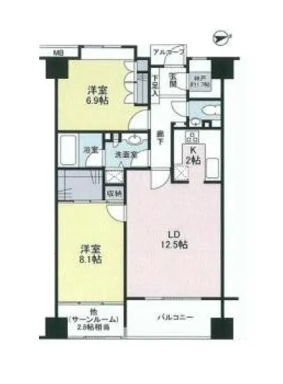 アクシアフォレスタ麻布 703