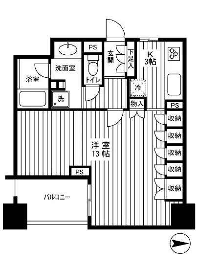 ファミールアクアージュ 7F
