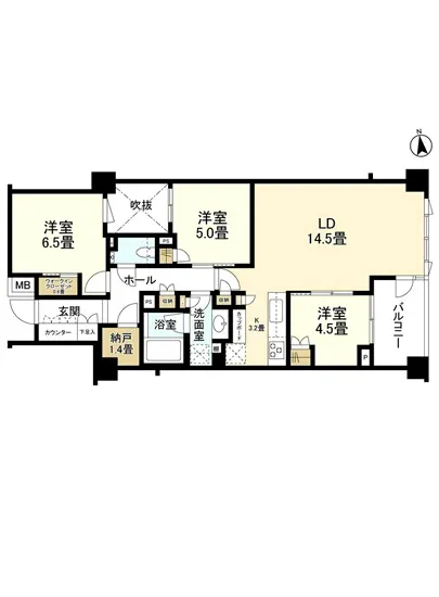 パークホームズ文京小日向ザレジデンス 3F