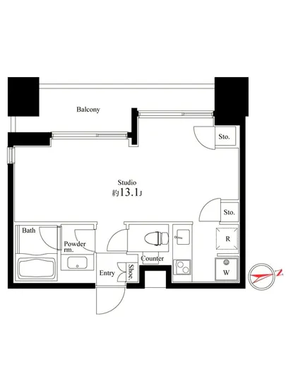 スクエアガーデン池袋 907